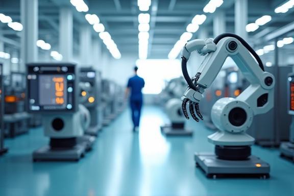 最新鋭の工場内部